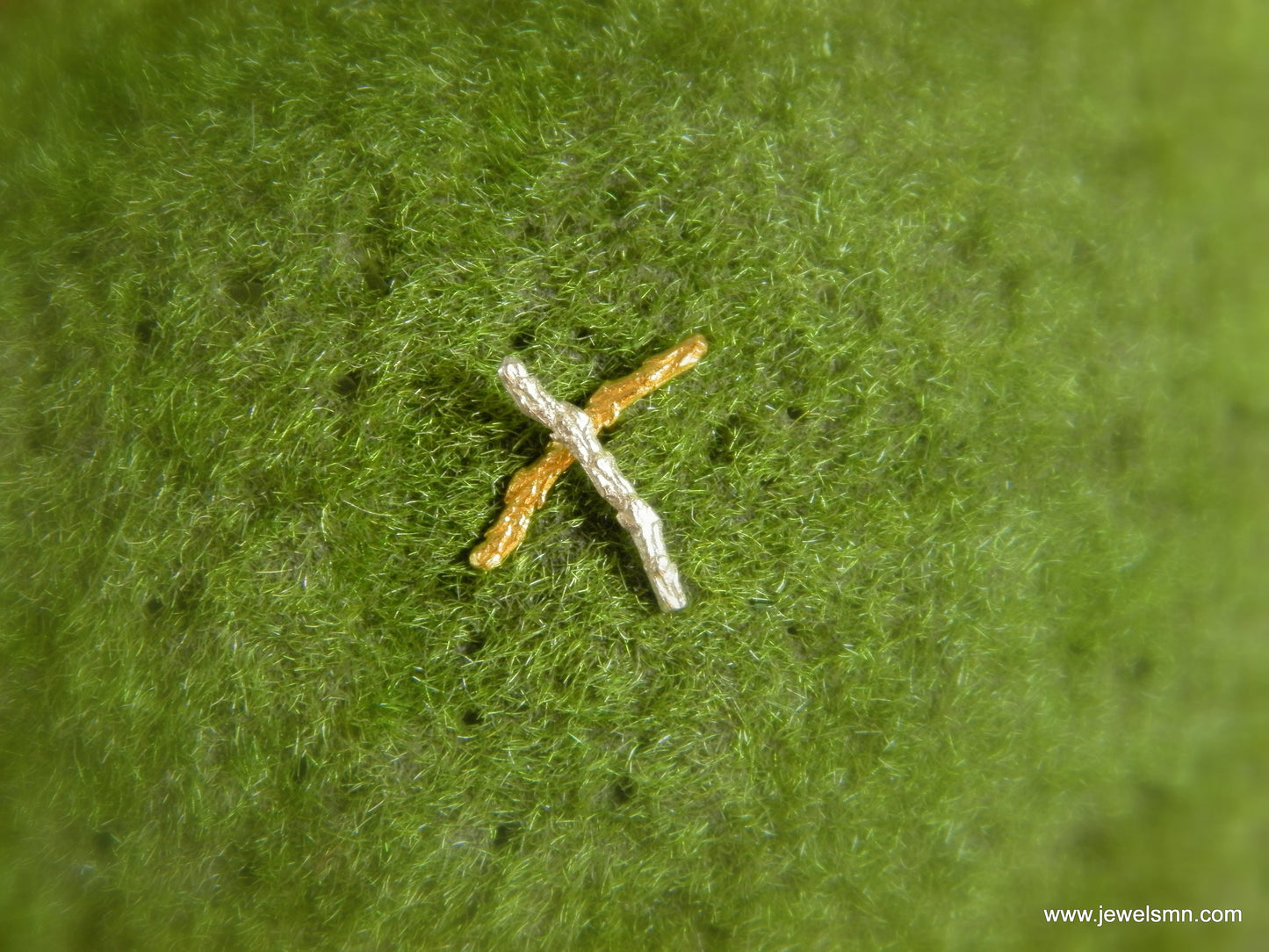 Tiny twig earrings in Sterling recycled Silver. Juniper branch earrings, Eco ethical Jewelry.